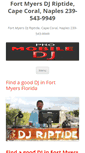 Mobile Screenshot of djriptide.com
